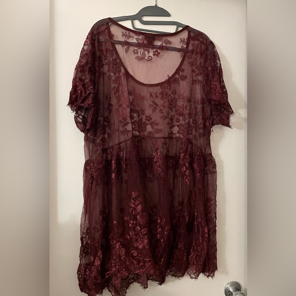 TORRID LACE BABY DOLL TOP - Picture 2 of 8